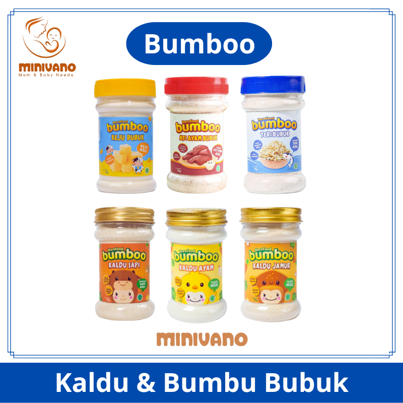 

Bumboo Kaldu Mpasi Tanpa Gula Garam No MSG - Barefood Bumbu Bubuk