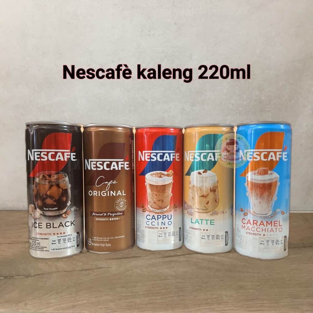

Nescafe kopi minuman kaleng coffee strenght 220ml ( SCP )