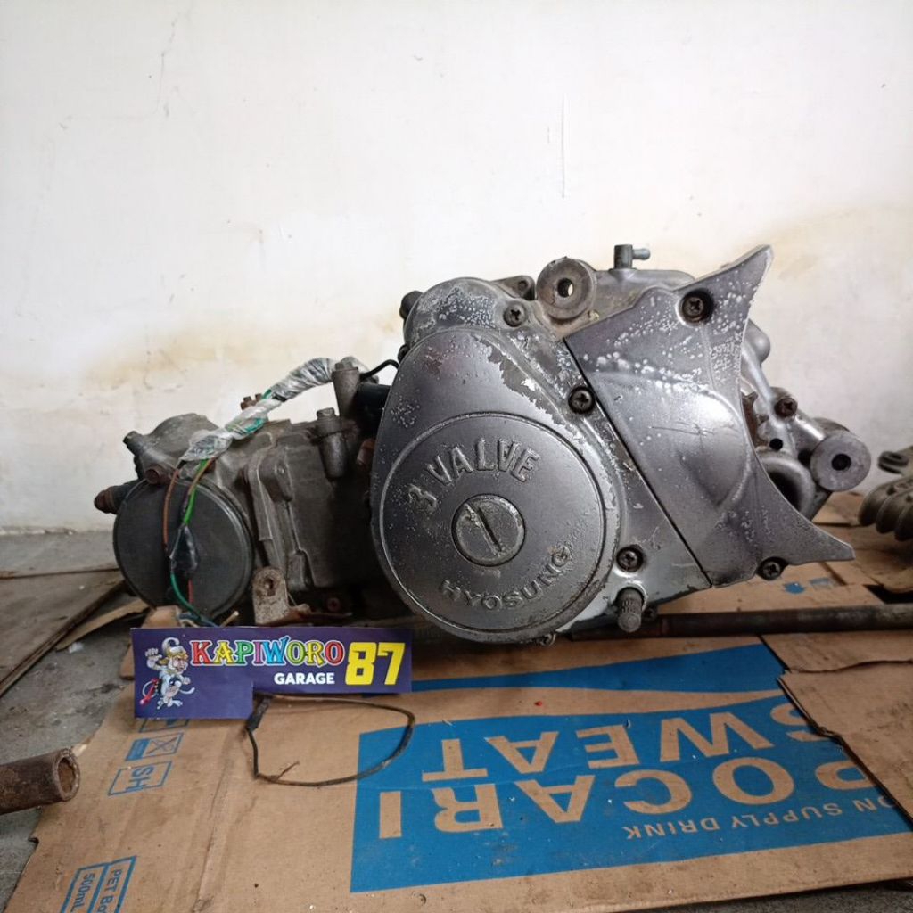 mesin Hyosung Midas FX110,3Valve