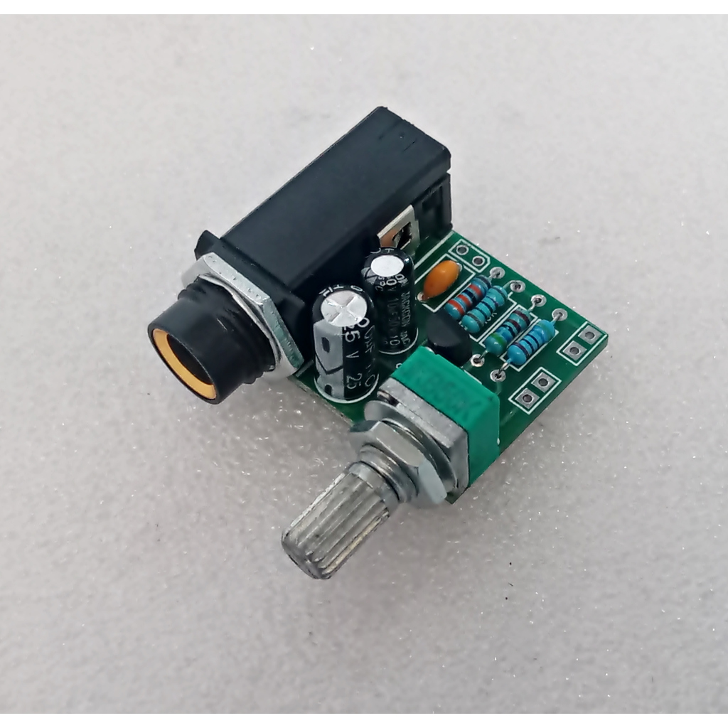 Modul Preamp Mic 1 Transistor Plus Socket