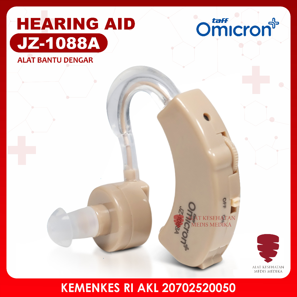Hearing Aid Cyber Sonic Alat Bantu Kesehatan Dengar Pendengaran Lansia Anak