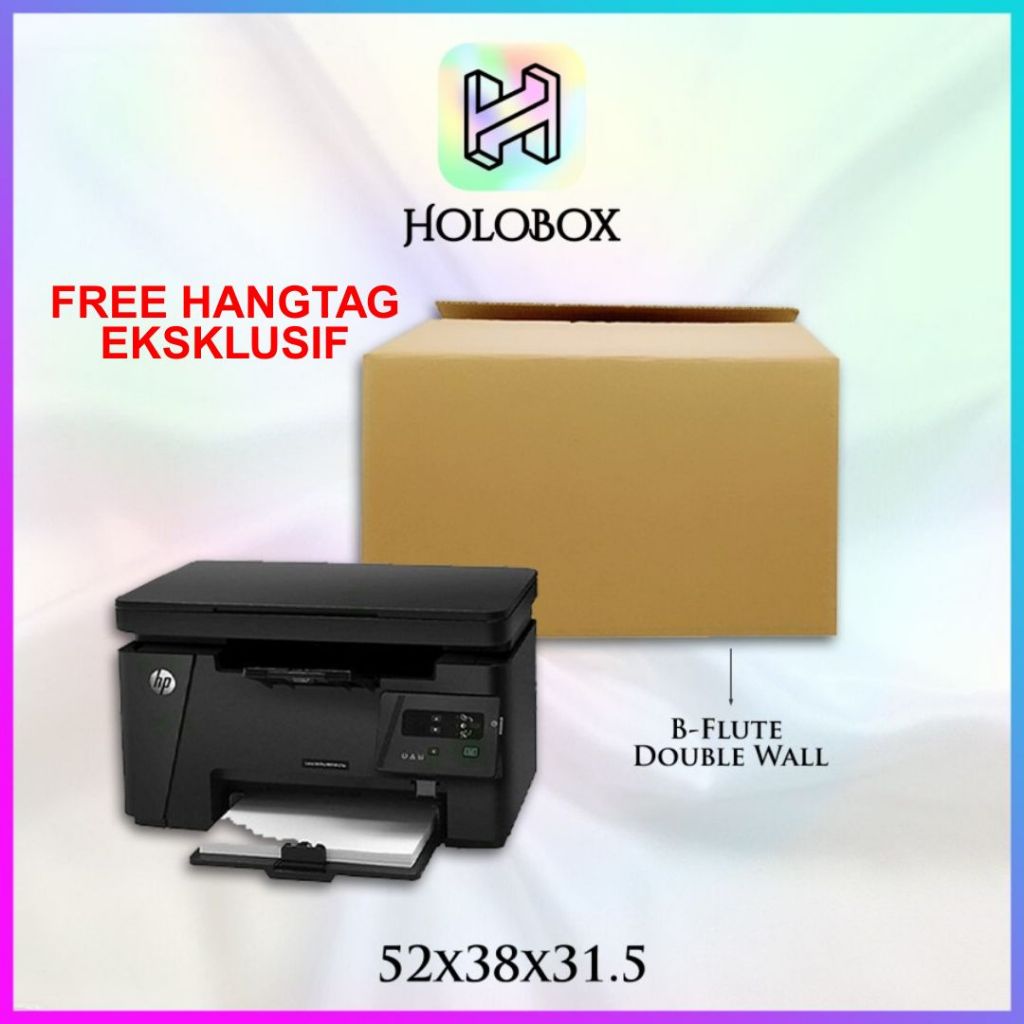 

Box/Dus/Kotak Polos/Packaging/Corrugated/Serbaguna Uk.52X38X31.5 | A3-02