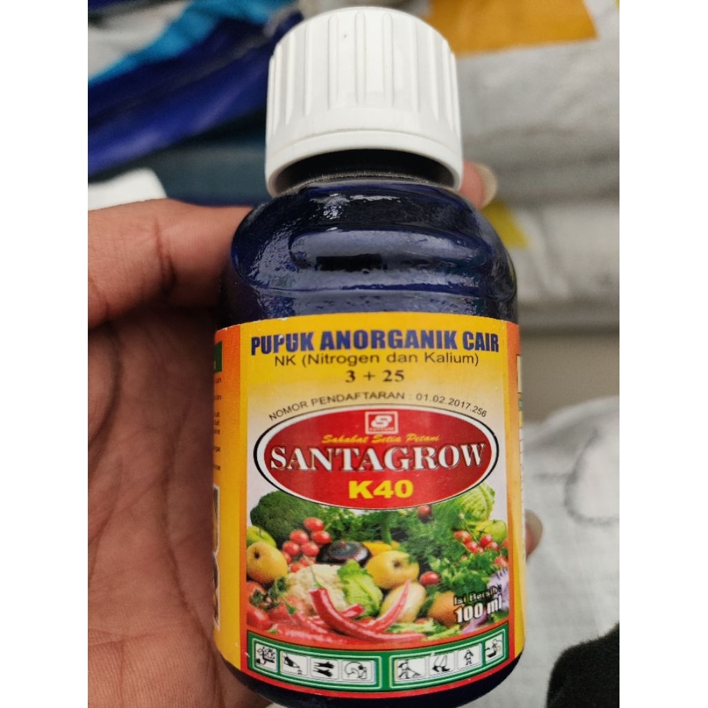 PUPUK ANORGANIK CAIR SANTAGROW K40 100ML