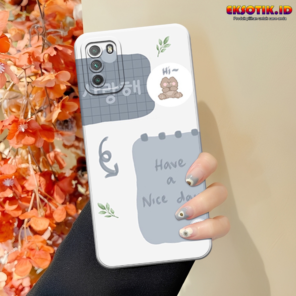 Case XIAOMI POCO M3 Eksotik.id Casing XIAOMI POCO M3 Aksesoris Skin Handphone SIlikon XIAOMI POCO M3