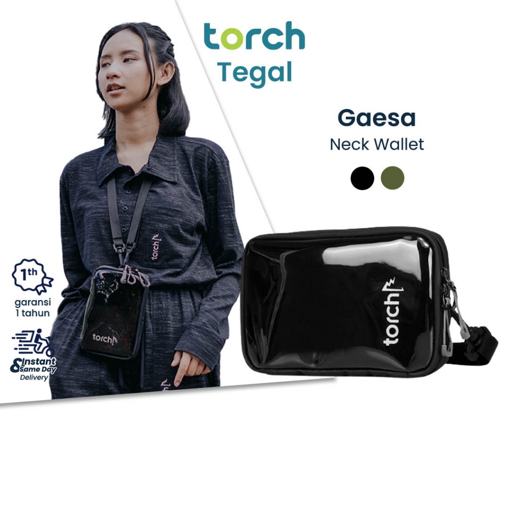 TORCH Gaesa 3 in 1 Hanging Dompet Neck Wallet Tas Selempang