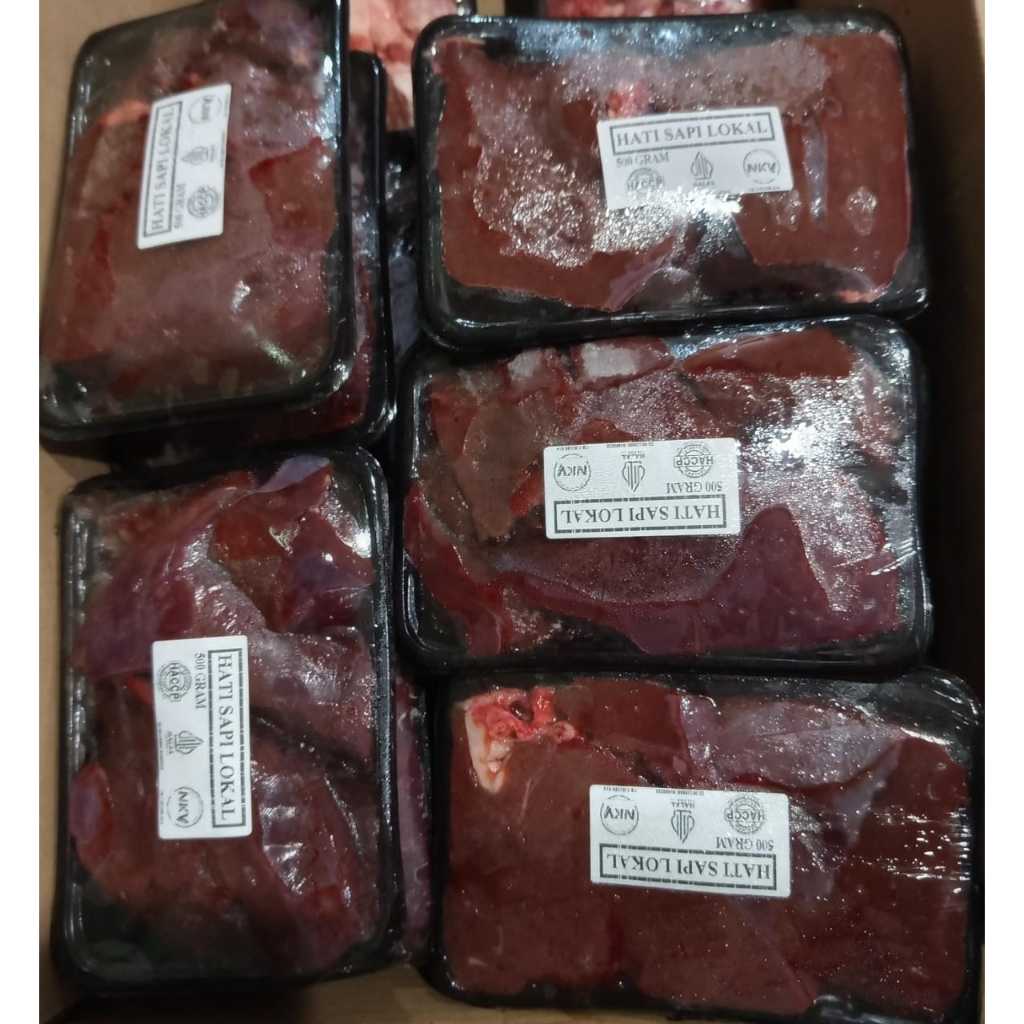 

Hati Sapi Beef Liver Premium Fresh Halal 500gr