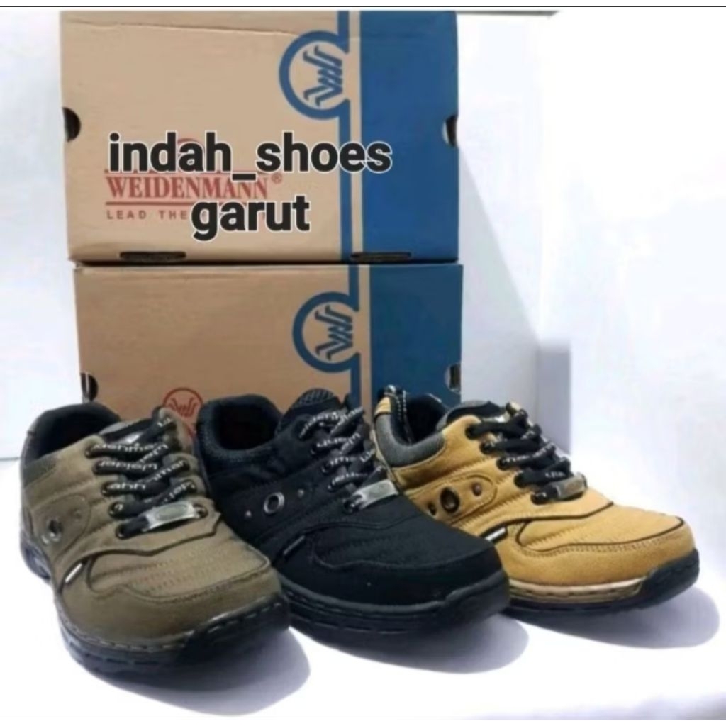 Sepatu kanvas kasual outdoor pria WEIDENMANN COMMANDER 07 GARANSI ORIGINAL