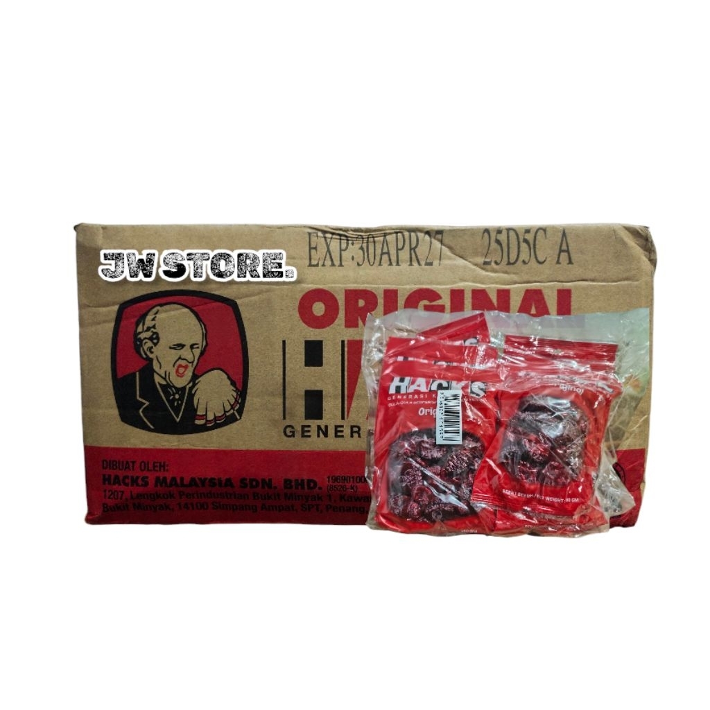 

Permen Hack Original 1Dus (50Bagsx 100G)