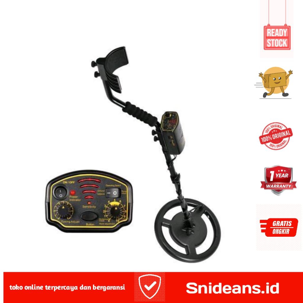 Metal Detector UnderGround emas gold hunter 1.5m smartsensor AR944M