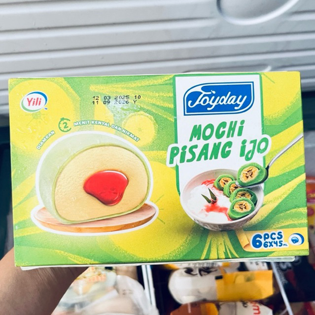 

Mochi pisang ijo JOYDAY multipack isi 6pcs || mochi ice cream