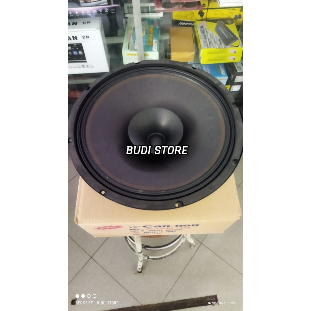 speaker Cannon Fullrange 12 inch