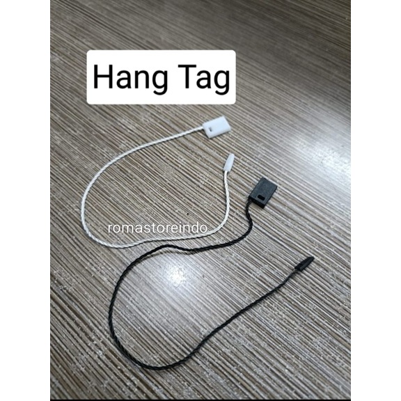 

(1000pcs) Tali Hangtag/ Tali Label Baju Hitam Putih