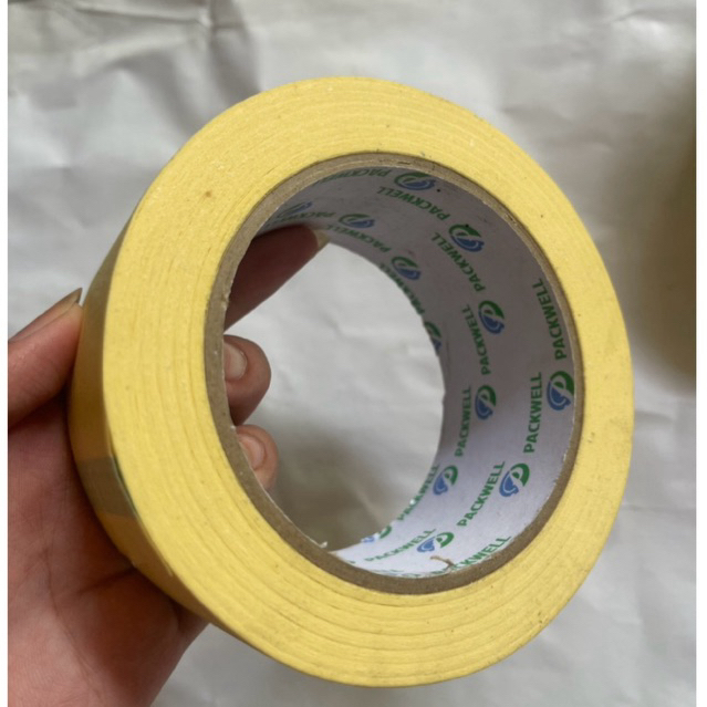 Solasi kertas /mesking tape /solasi kertas tebal poll /selotip kertas