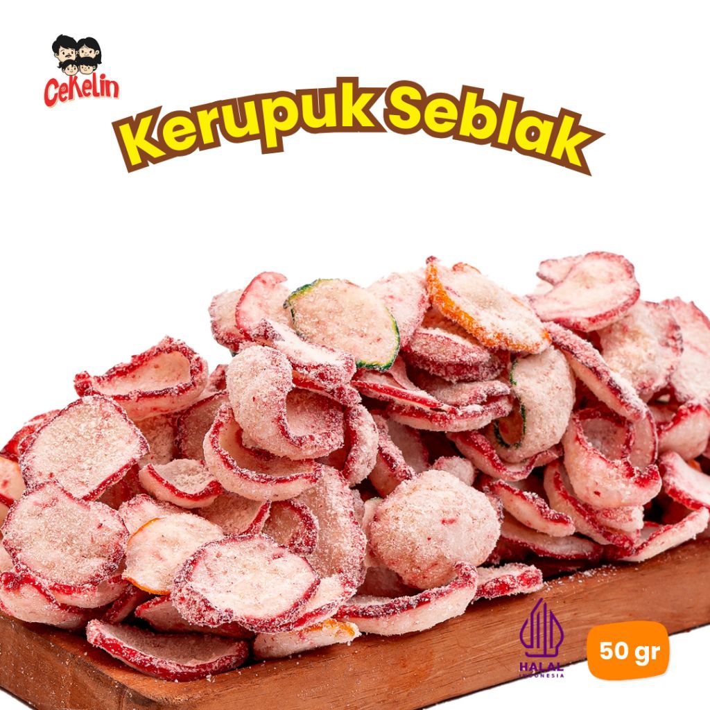 

Krupuk Seblak Pedas Original 50gr – Camilan Kriuk Gurih