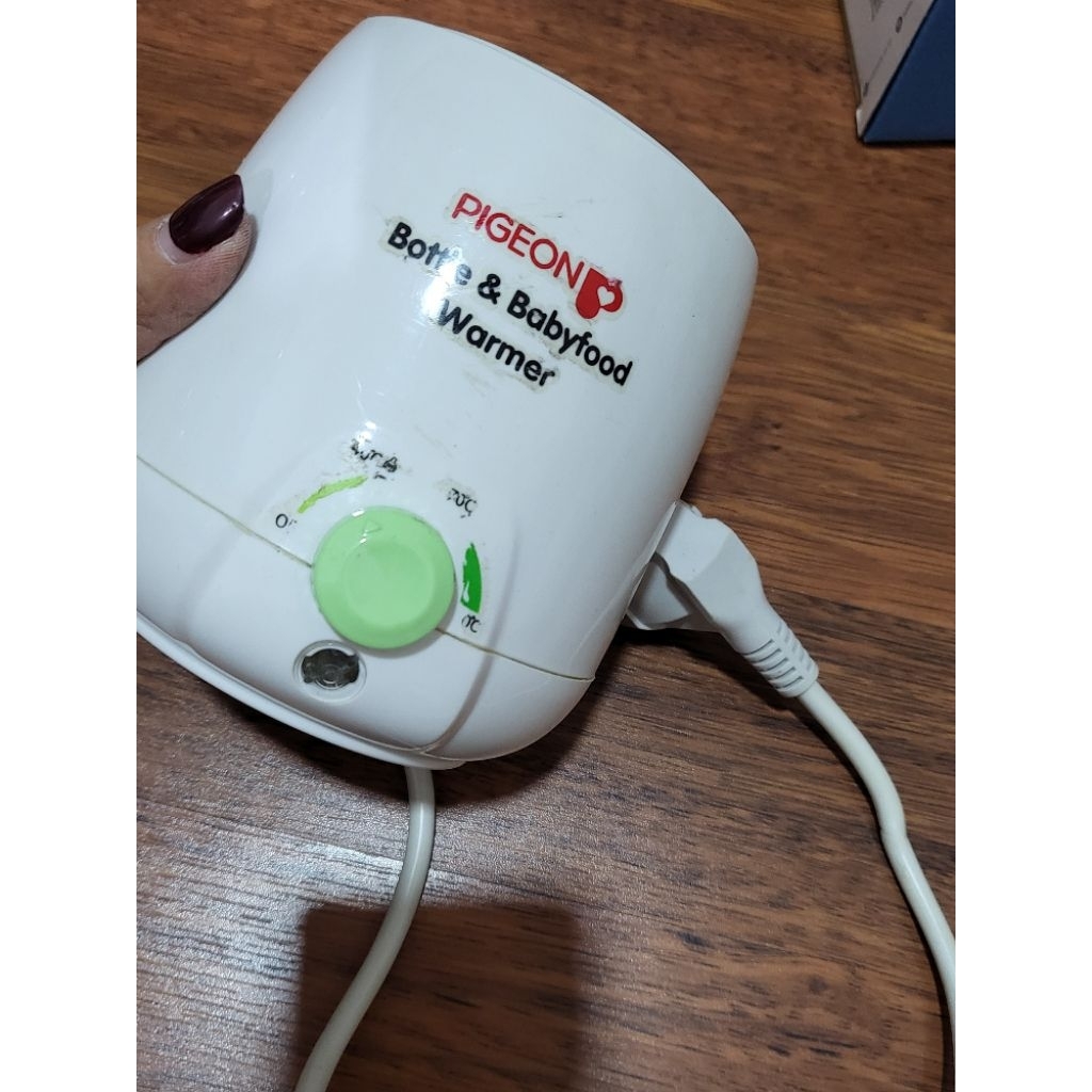Pigeon Smart Bottle Warmer (Preloved) / BOTTLE & BABY FOOD Portable WARMER / Pemanas Botol Susu Dan 