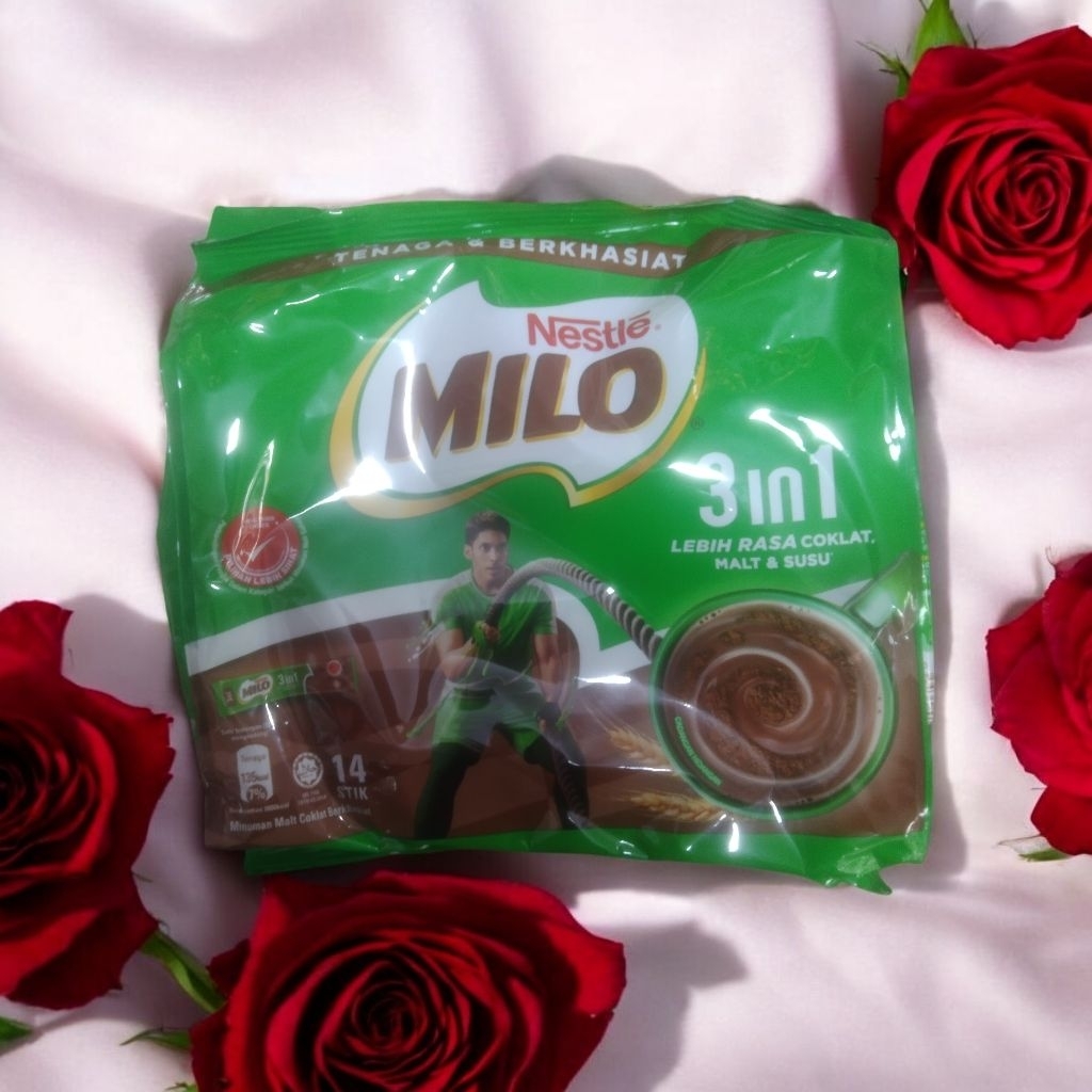 

Milo sachet 3 in 1 Malaysia