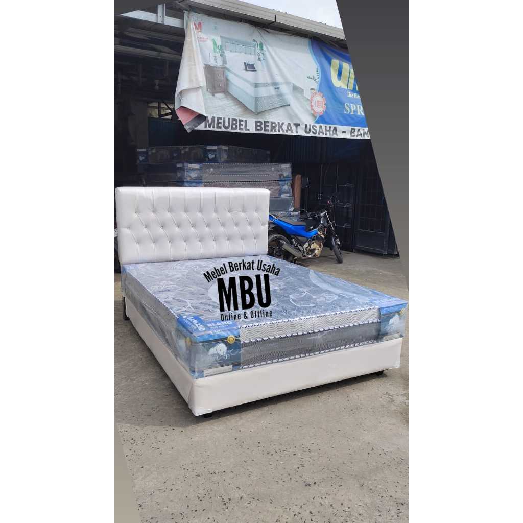 Springbed Bearland 1set Ranjang Dipan