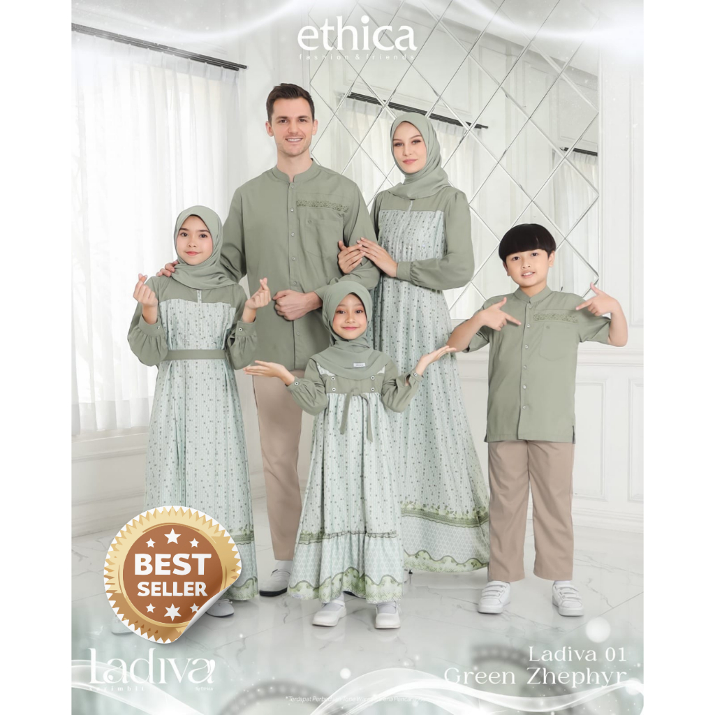 SARIMBIT ETHICA LADIVA 01 GREEN ZHEPHYR