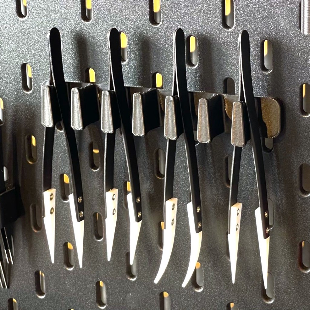 Tweezer (Pinset ) Holder - Accessories Pegboard IKEA Skadis