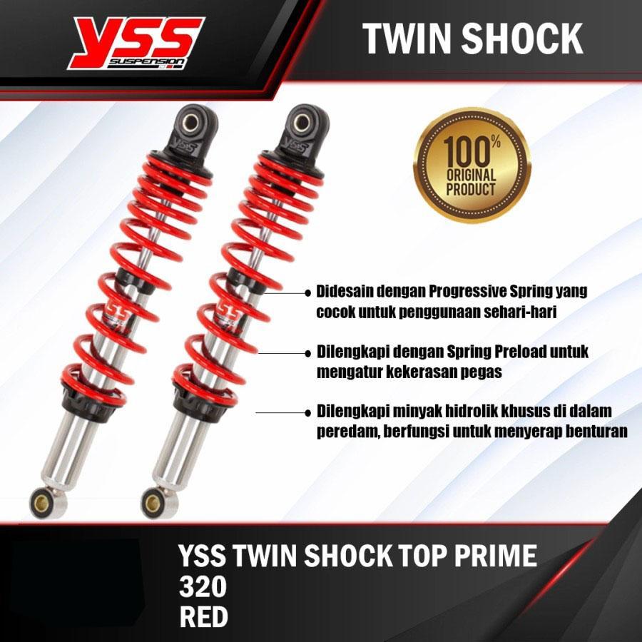 YSS TWIN SHOCK TOP PRIME 320mm