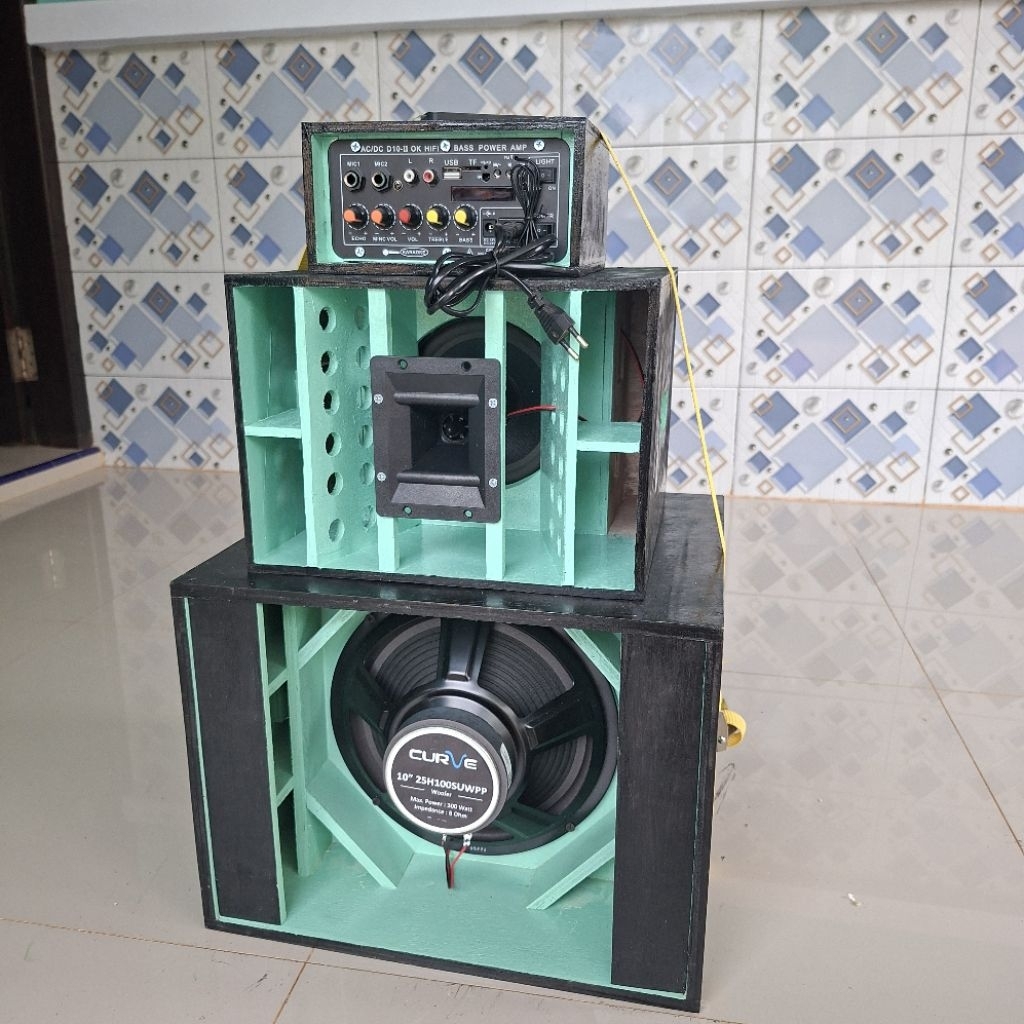 SOUND MINIATUR 10 INC FULLSET SIAP BUNYI BONUS TALI PENGIKAT