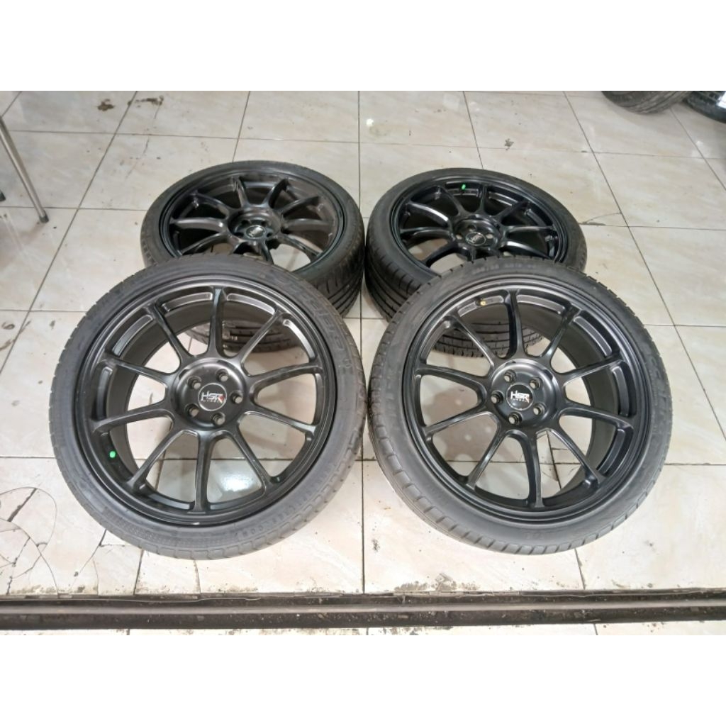 Velg Mobil Second HSR Zero Ring 19 5x100 ( New Avanza 2022 Sienta Altis Corolla VW Subaru )