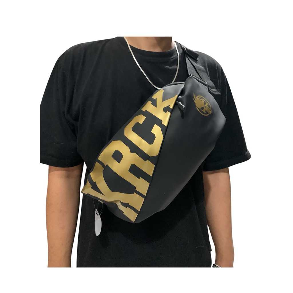 Kiddrock Waistbag Slingbag Tas Slempang Bulletproof