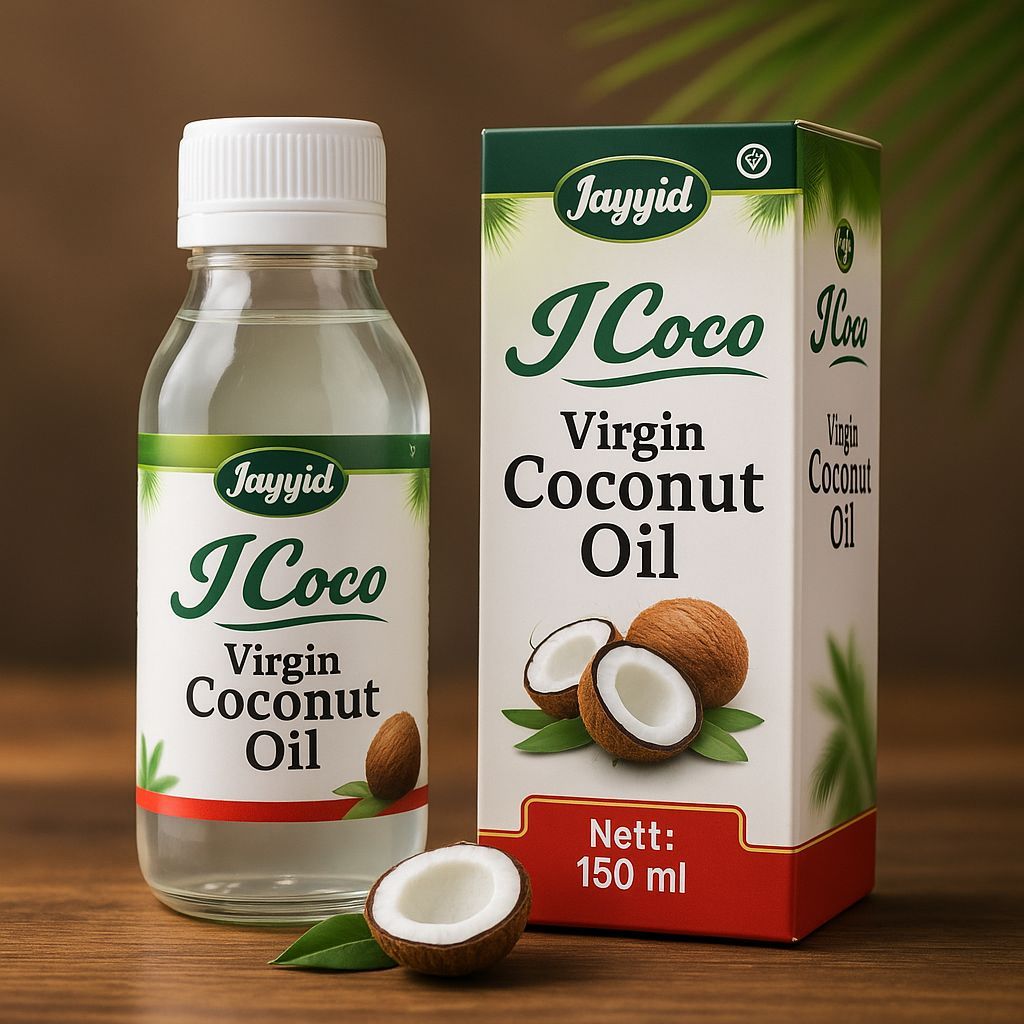 

Minyak Kelapa Murni JCoco 150ml | Virgin Coconut Oil Alami untuk Kulit & Rambut Sehat
