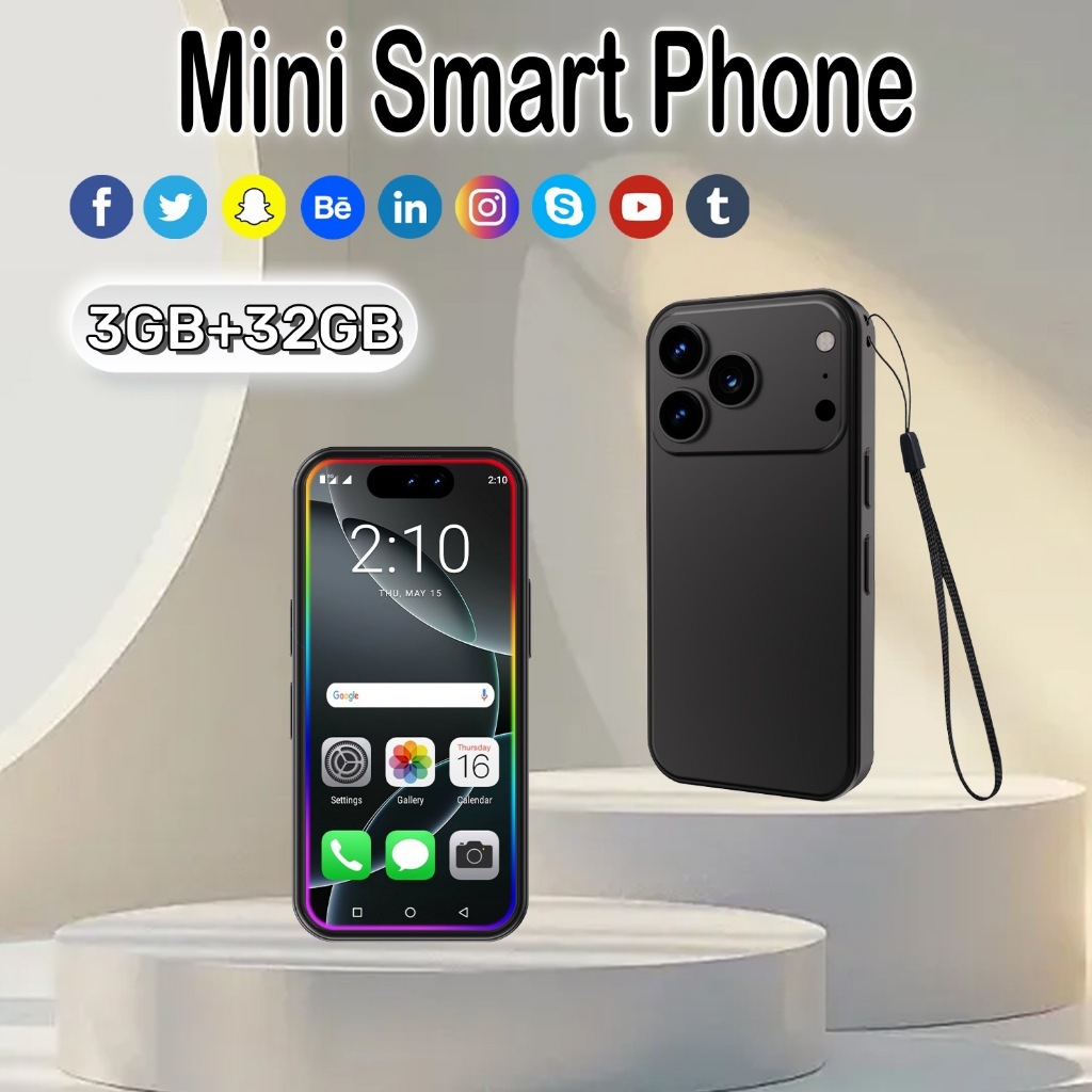 [NEW LAUNCHING] HP MINI SOYES 16 Pro 4G12/512GB bisa COD 4G LTE Dual Sim IMEI Permanent Android 12 4