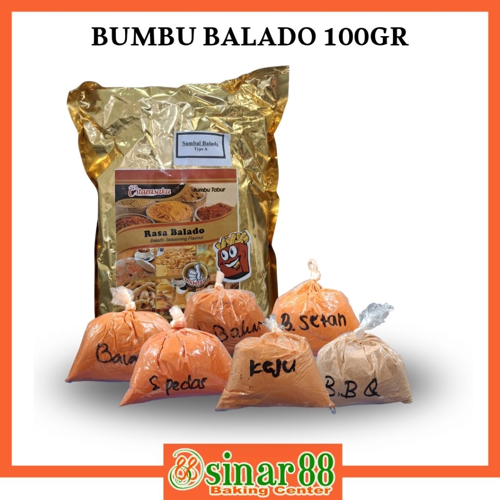 

BUMBU TABUR BALADO 100GR