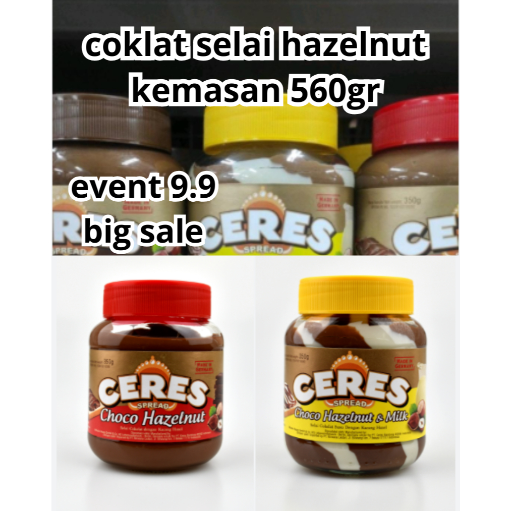 

SELAI COKLAT HAZELNUT KEMASAN 560GR ORIGINAL
