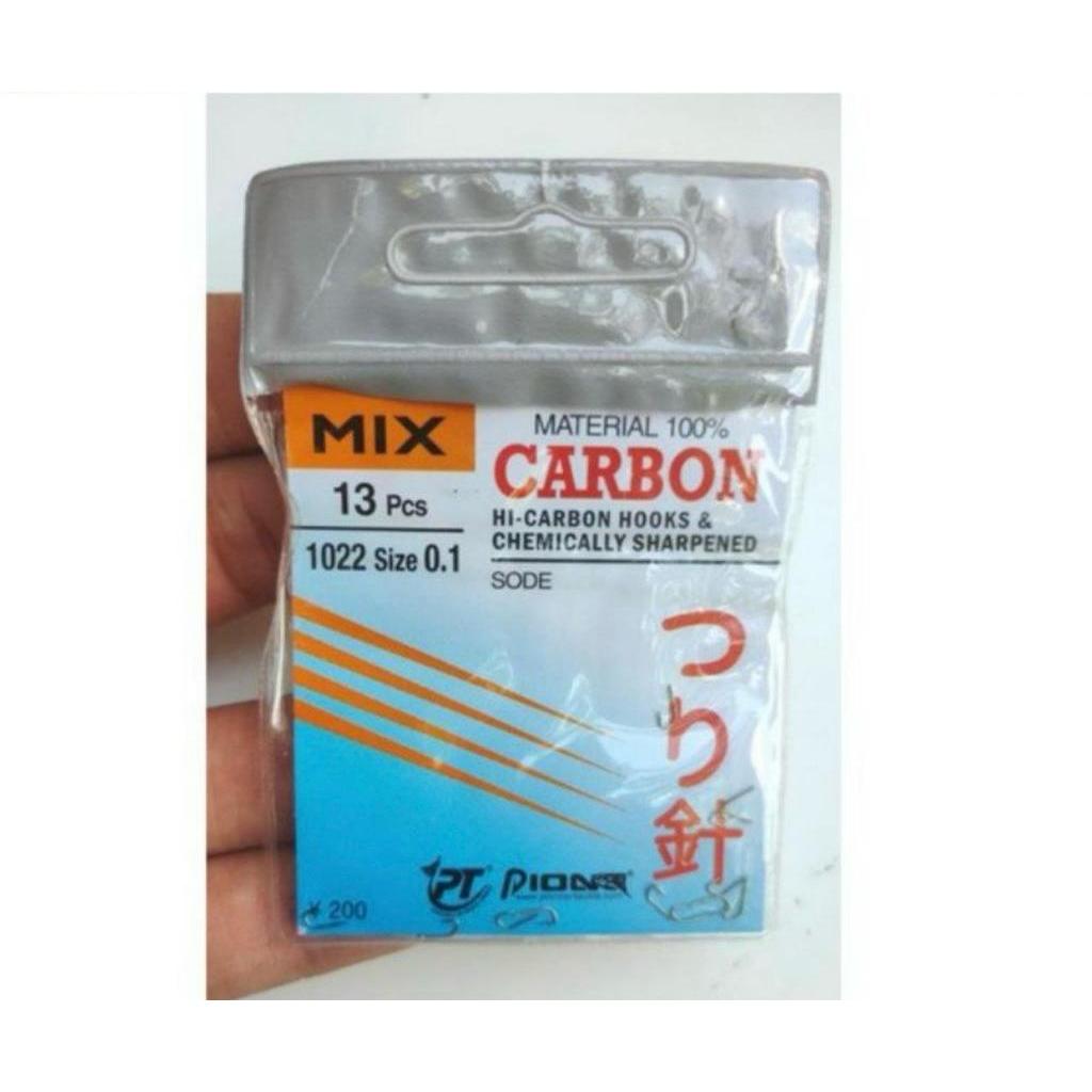 MATA KAIL PANCING CARBON MIX 1022 SODE TANPA LUBANG