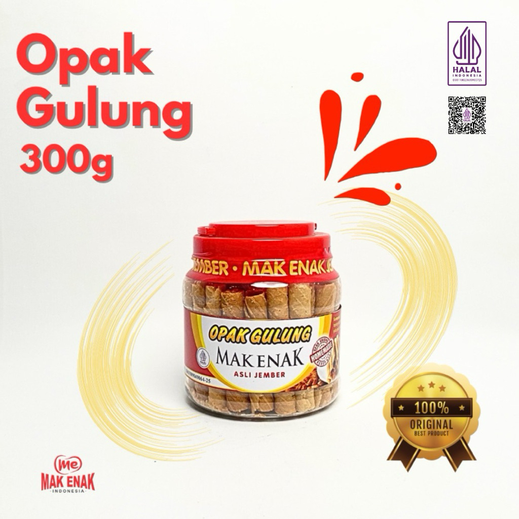 

OPAK GULUNG 300 GRAM | MAK ENAK INDONESIA | MASJID ALFAWWAZ BAROKAH