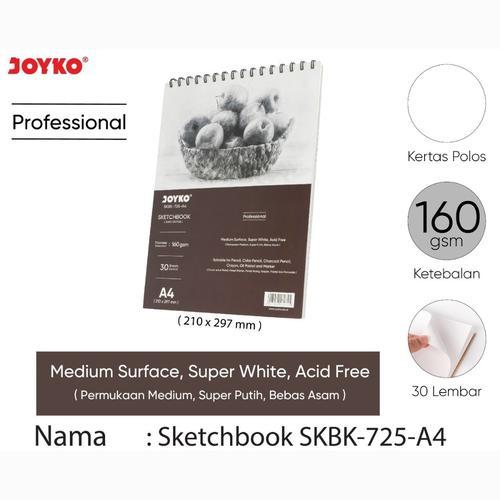 

Joyko Sketch Book SKBK-725-A4 - Sketch Book A4