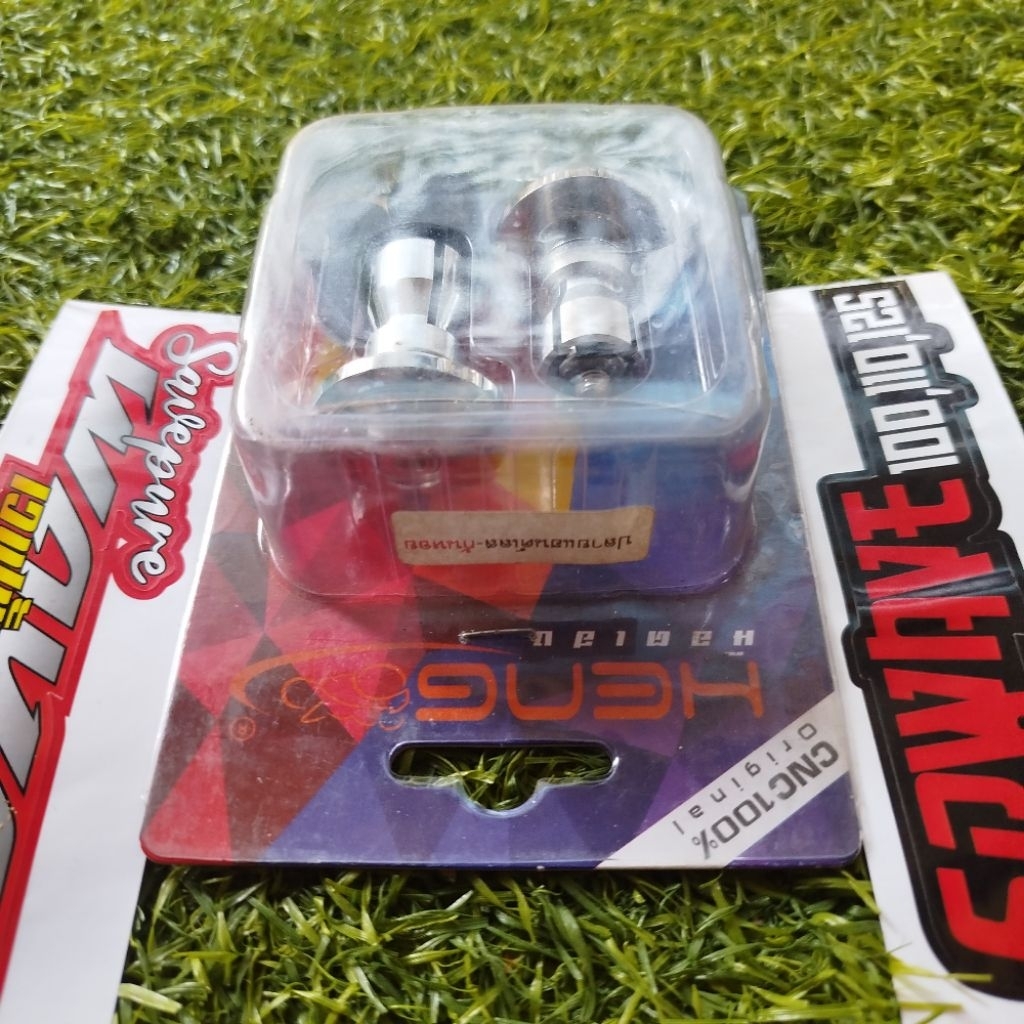 Jalu Stang Stainless CNC Gloosy-Matte All Model BY Heng Original Thailand Untuk Motor For All Wave S