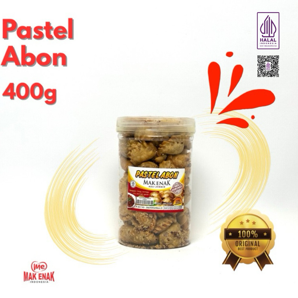 

PASTEL ABON 400 GRAM | MAK ENAK INDONESIA | MASJID ALFAWWAZ BAROKAH