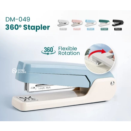 

360 derajat Stapler / Triple Stapler / Stapler Rotatable 360° / Staples Meja Putar 3 Arah Besar / Staples Kantor