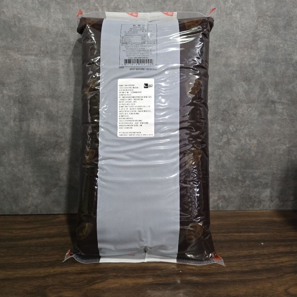 

Isian Mooncake filling Hongkong Redbean paste Nam Fong Filling Namfong - repack 1kg