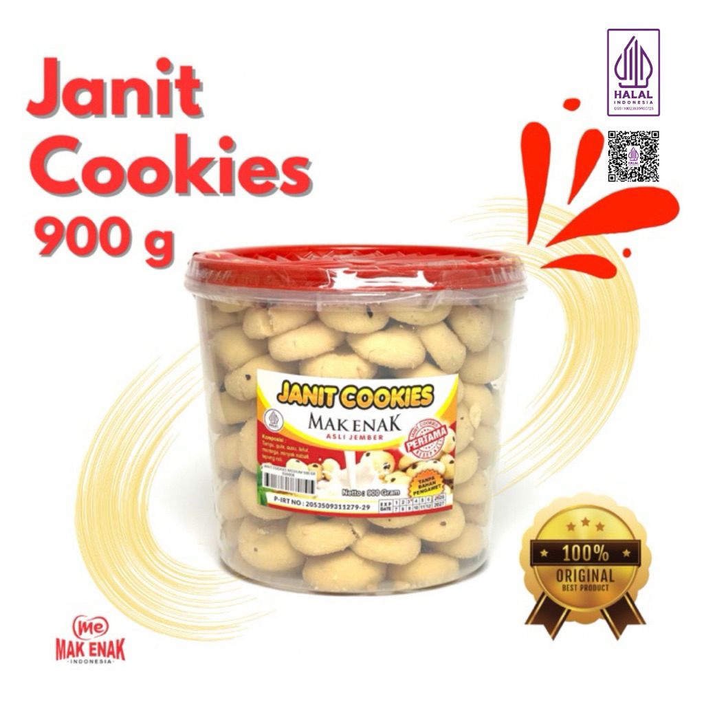 

JANIT COOKIES 900 GRAM | MAK ENAK INDONESIA | MASJID AL FAWWAZ BAROKAH