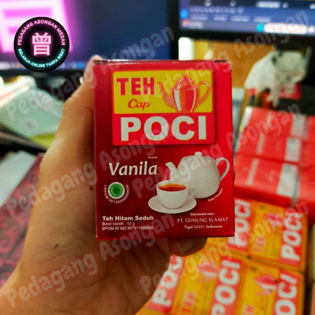 Teh Poci Vanilla Bubuk 50gr (1 Pcs)