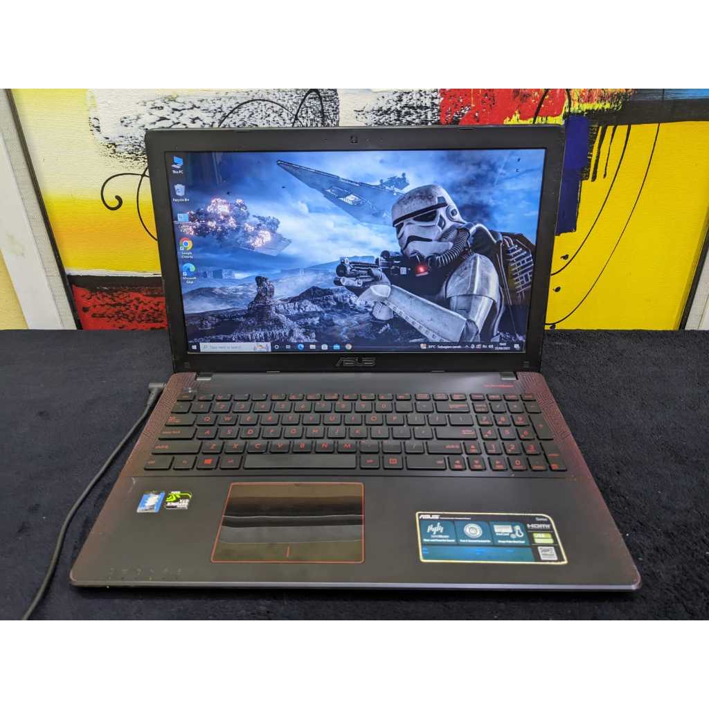 Laptop Asus Baby ROG X550 I7 4720HQ 12/128 + HDD 500GB GTX950M