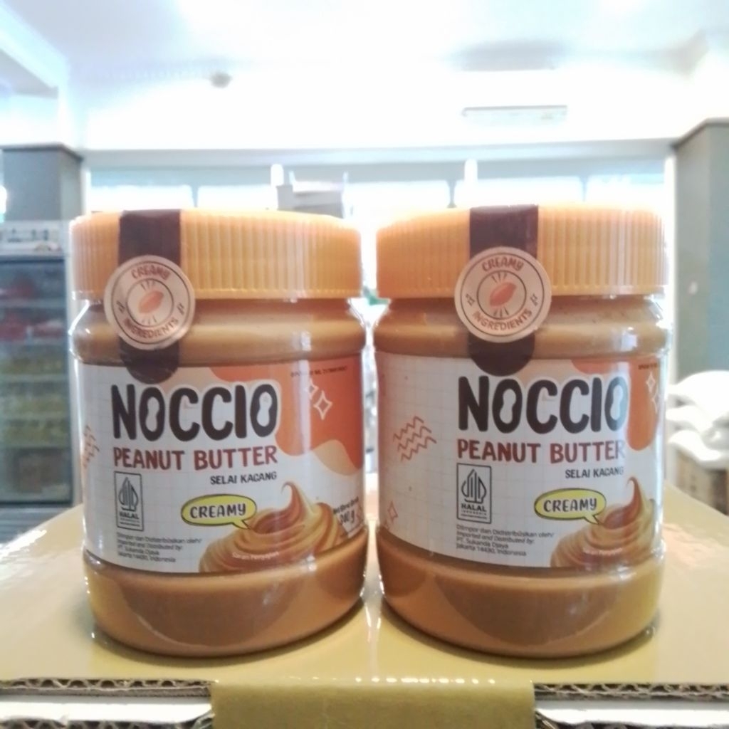 

Noccio Peanut Butter Selai Kacang Creamy 340gr
