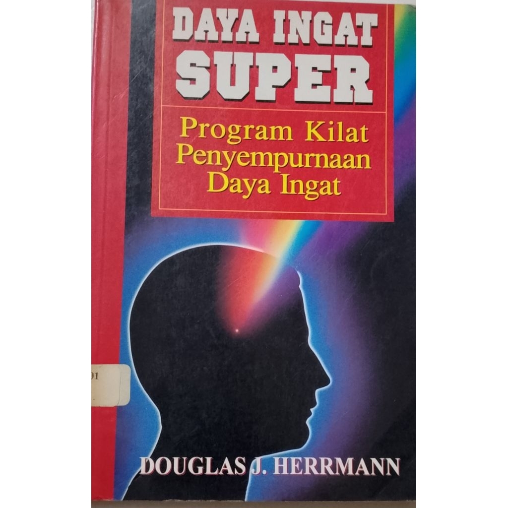 BUKU DAYA INGAT SUPER PROGRAM KILAT PENYEMPURNAAN DAYA INGAT BEKAS ORIGINAL