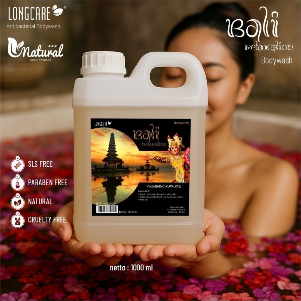 Longcare Sabun Mandi Cair Bali Relaxation 1000 ml