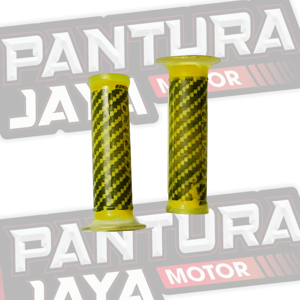 HAND GRIP KITACO UNIVERSAL MOTOR / HANDGRIP KARET CARBON ANTI SELIP ORIGINAL KITACO