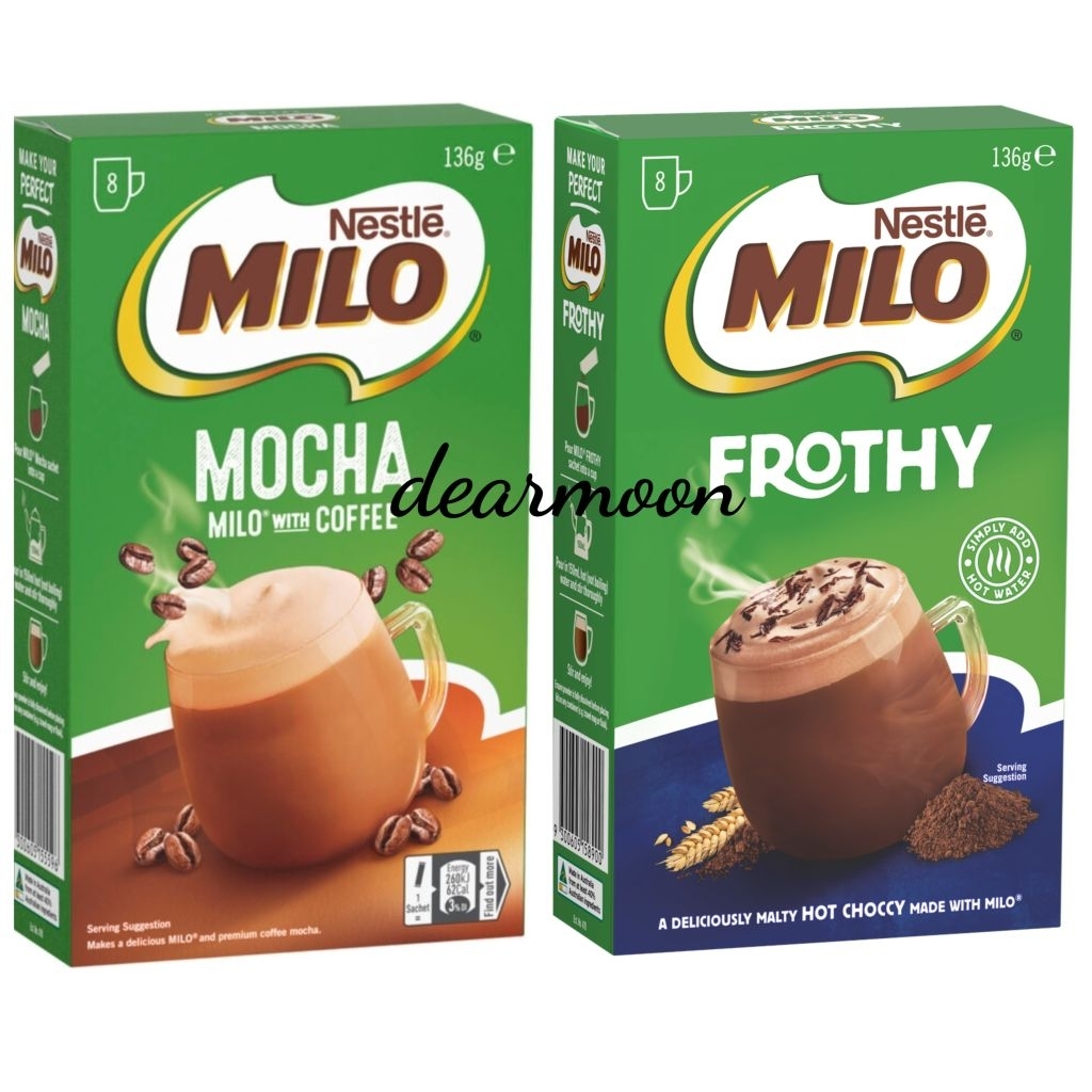 

Milo Mocha 8 Sachet Milo Frothy 8 Sachet READY STOCK