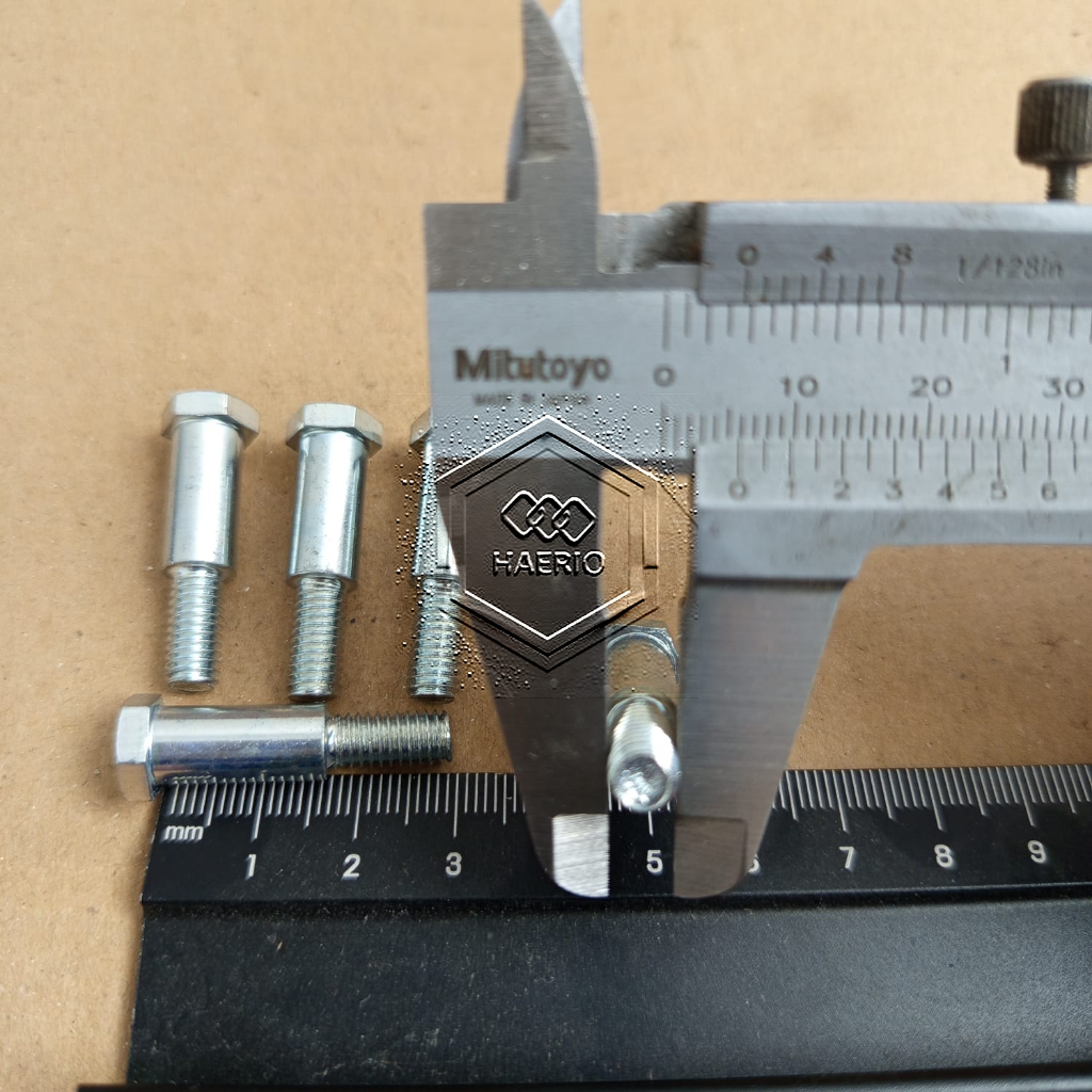 BAUT BAUD HANDEL HANDLE REM MOTOR HONDA SUPRA KUNCI 10 M6X30 M6 X 30 6X30 6 X 30 DIAMETER DRAT 6MM P