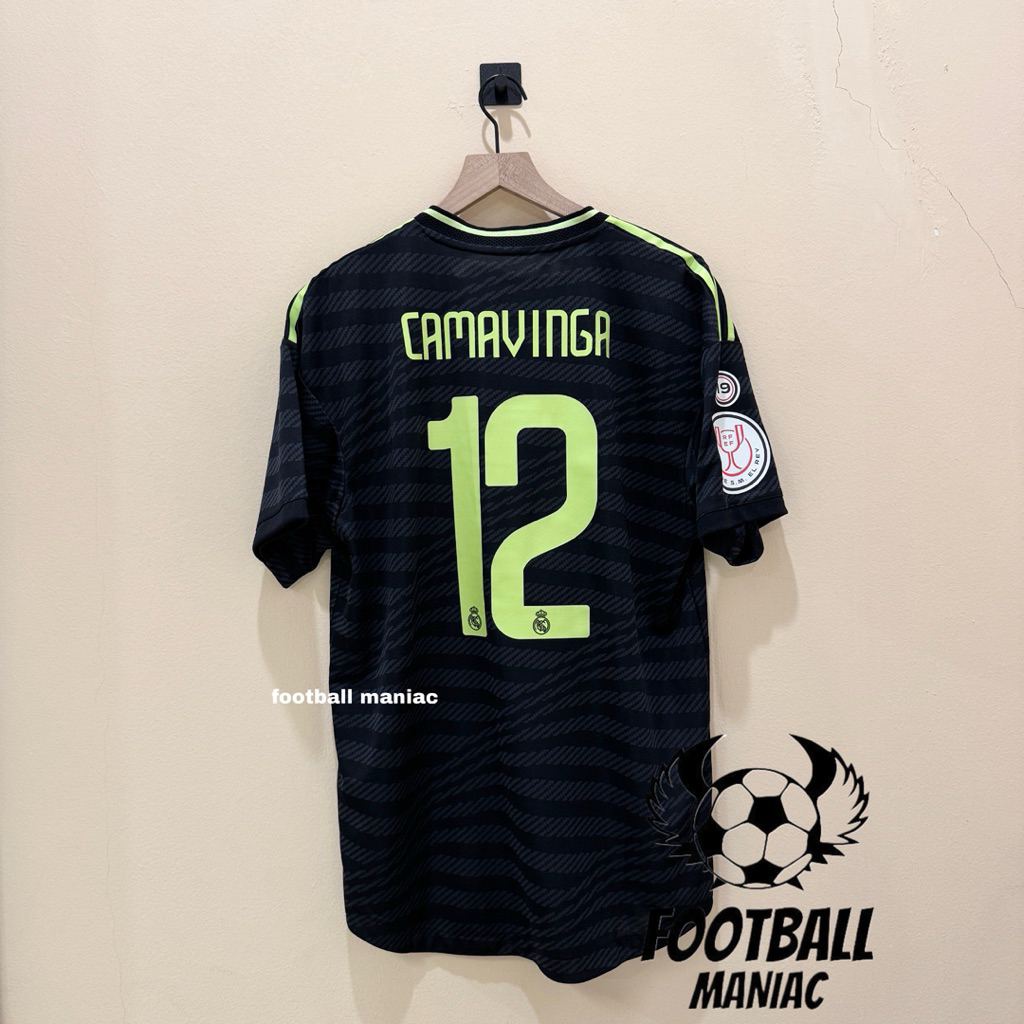 Jersey Original Real Madrid 3rd 2022/2023 Authentic HeatRdy Camavinga #12