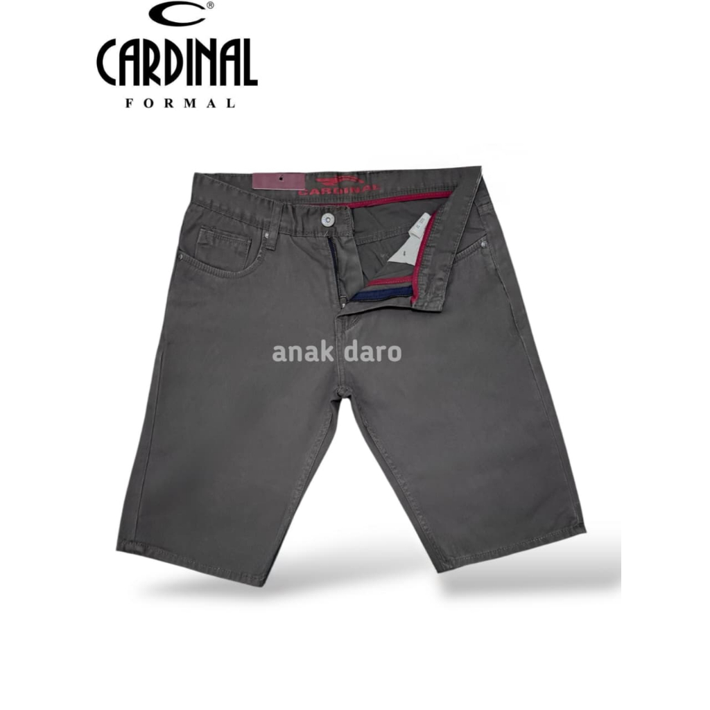 (PROMO) CELANA PENDEK KANVAS CARDINAL//CELANA KATUN PRIA IMPORT PREMIUM  //  CELANA CINOS CARDINAL