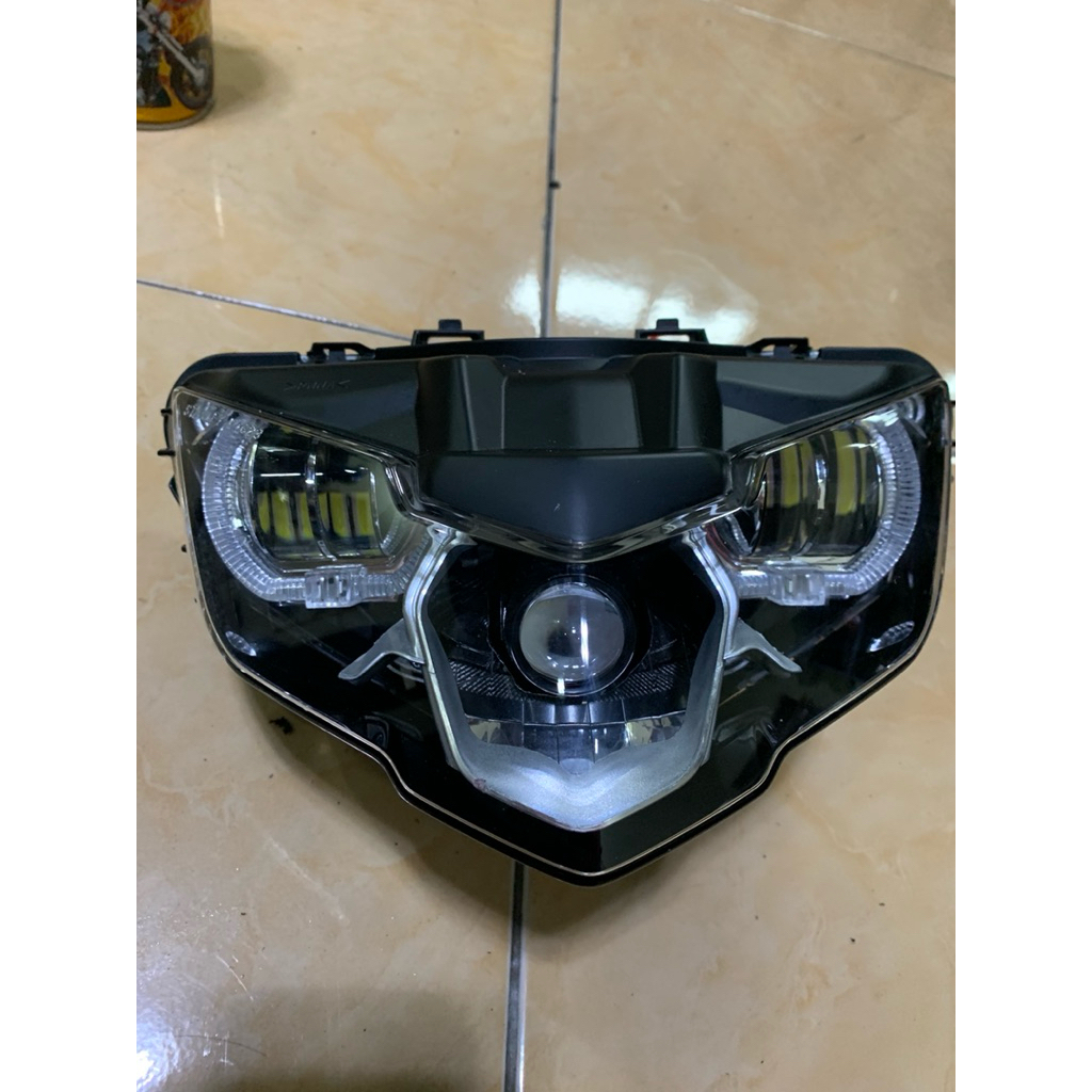 lampu depan mx king v2 150 new